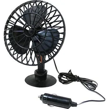 Automax Mini otočný ventilátor 12V černý
