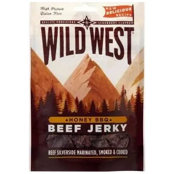 Sušené maso WILD WEST Beef Jerky Honey BBQ 70 g