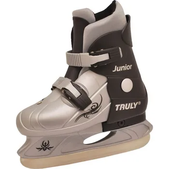 Zimní brusle Chlapecké zimní brusle TRULY® JUNIOR, černo-stříbrné L Rulyt s.r.o, 5.května 435, 440 01 Dobroměřice, e-mail: info@rulyt.cz