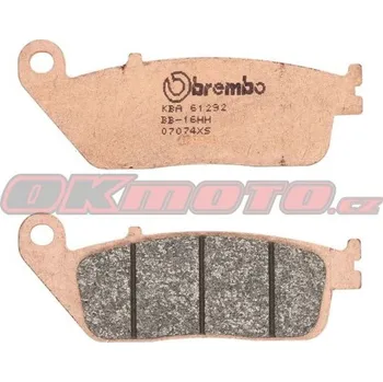Brzdová destička Brembo (Itálie) Přední brzdové destičky Brembo 07074XS - BMW C 600 Sport, 650ccm - 12-15