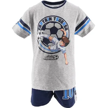 Šedo-modrá chlapecká souprava Captain Tsubasa Velikost: 128