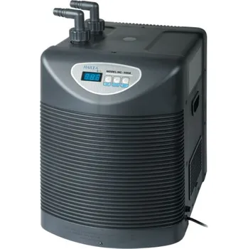 Akvarijní technika HAILEA HC-300A Chiller, 2500L/h, chlazení do nádrže (Chlazení do nádrže HAILEA HC 150A Chiller. Kapacita 300 litrů, výkon 1000-2500 litrů za hodinu.)