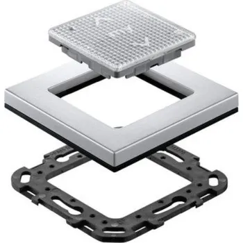 Pohon brány Somfy Pure Smoove Frame bílý rámeček pro nástěnné ovladače Somfy