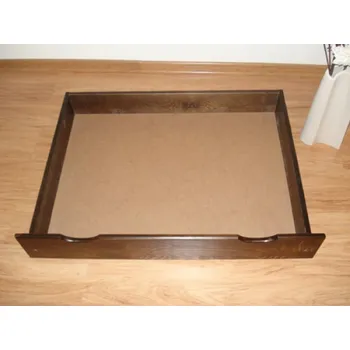 Postel Šuplík pod postel 200 cm ořech