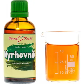 Přírodní produkt Bylinné kapky s.r.o. Myrhovník tinktura 50 ml