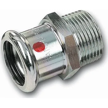 Instalatérský materiál Přechod vnější, 28x1", uhlíková ocel