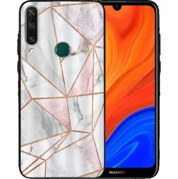Pouzdro na tablet VSECHNONAMOBIL 42879 MY ART Ochranný obal Huawei Y6p PINK MARBLE (143)