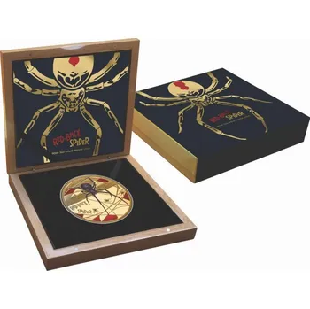 Zlatá mince 5 Oz Red-Back Spider