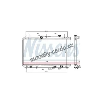 Chladič motoru Chladič motoru NISSENS 646925