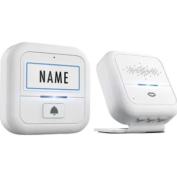 Domovní zvonek m-e modern-electronics ADF 210 bezdrátový domovní telefon kompletní sada, pro 1 rodinu, 41233