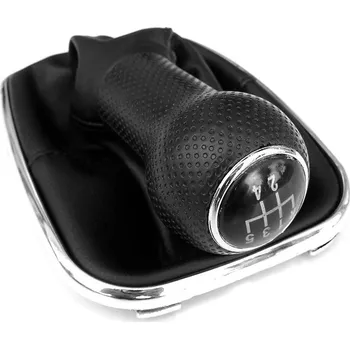 Hlavice řadicí páky TSM Tuning Řadící páka Volkswagen Bora (1998 - 2005) s manžetou a rámečkem - 5 rychlostí