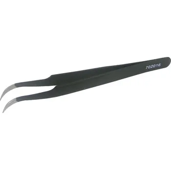 Kosmetická pinzeta TIPA Pinzeta anti-static nerez-zahnutá 120 x 9mm