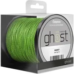 DELPHIN - Pletená Šňůra Ghost 4+1 zelená 0,23 mm 30 lbs 600 m