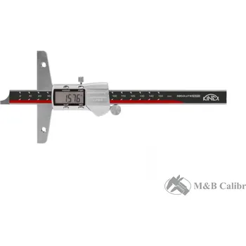 Posuvné měřítko KINEX » K-MET Hloubkoměr digitální 150/0,01 mm bez nosu KINEX
