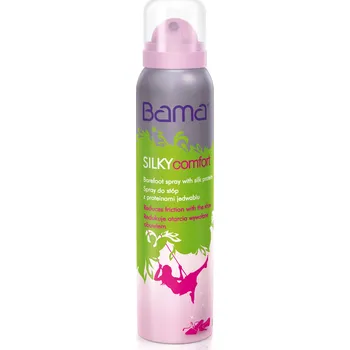 Kosmetika na nohy Bama Silky Comfort sprej s hedvábím 100 ml