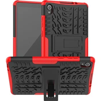 Pouzdro na tablet VSECHNONAMOBIL 29600 STAND Extra odolný obal Lenovo Tab M8 2. generace (TB-8705) červený