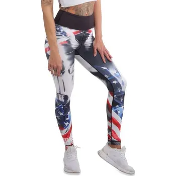 Dámské legíny Yakuza dámské legíny CAPTURE THE FLAG LEB 20129 Black