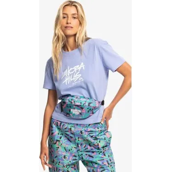Dámské tričko TRIKO QUIKSILVER 86 CROP S/S WMS - fialová - XL + při osobním odběru 645 Kč