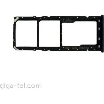 Samsung Galaxy M21 (M215F) SIM tray černý, držák, šuplík
