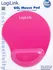 Podložka pod myš LogiLink Mouse Pad Silcon Wrist ID0027P růžová