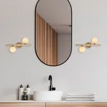 ASIR Nástěnné svítidlo DOMINO - 11037 zlatá