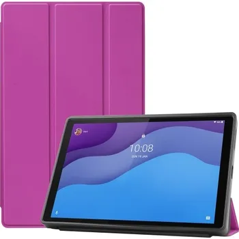 Pouzdro na tablet VSECHNONAMOBIL 27470 LEATHER zaklapovací obal Lenovo Tab M10 Generace 2 (TB-X306F / ZA6W0090CZ / ZA6V0119CZ) fialový