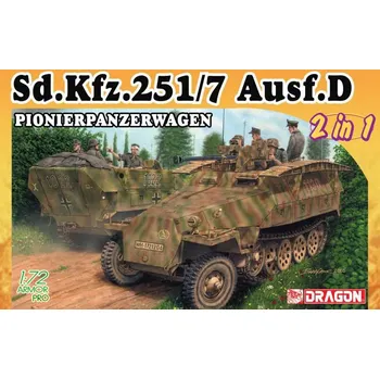 Plastikový model Model Kit military 7605 - Sd.Kfz.251/7 Ausf.D Pionierpanzerwagen (1:72)