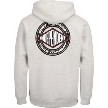 Pánská mikina INDEPENDENT mikina - BTG Shear Hood Athletic Heather (ATHLETIC HEATHER) velikost: S