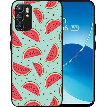 Pouzdro na tablet VSECHNONAMOBIL 44947 MY ART Silikonový obal Oppo Reno6 5G WATERMELON (120)