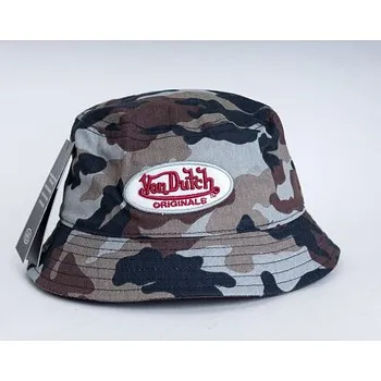 Klobouk Klobouk Von Dutch Phoenix Bucket Cotton Twill Camo