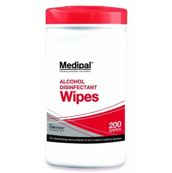 Hygienický ubrousek Medipal Dezinfekční ubrousky s alkoholem 200 ks