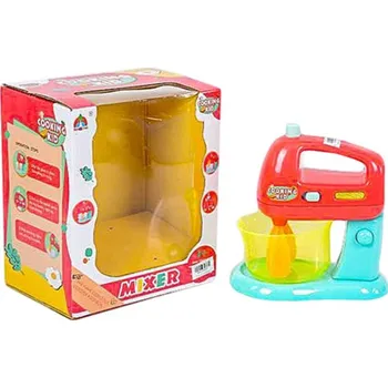 Dětská kuchyňka Mixér dětský domácí spotřebič set s mísou na baterie Světlo Zvuk plast