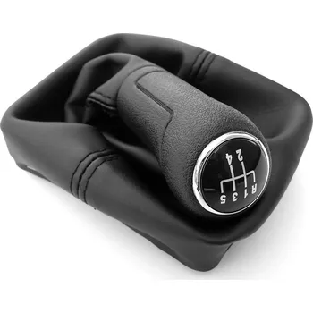 Hlavice řadicí páky TSM Tuning Řadící páka Volkswagen Polo IV 9N (2001 - 2009) s manžetou a rámečkem - 5 rychlostí