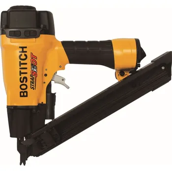 Sponkovačka BOSTITCH MCN150 Lehká pneumatická hřebíkovačka s lištovým zásobníkem pro hřebíky PT-MCN v papírovém pásku, délky 38mm a sklonem zásobníku 33°