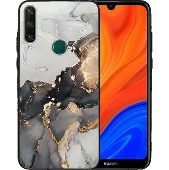 Pouzdro na tablet VSECHNONAMOBIL 42869 MY ART Ochranný obal Huawei Y6p GREY MARBLE (140)