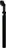 KTM Line 2 Bolt matně černá , 30,9/300 mm