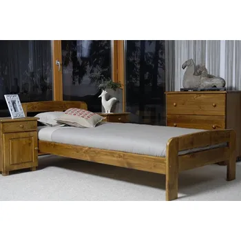 Postel Postel Bohdana 90 x 200 cm dub masiv borovice