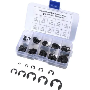 Nářadí na motocykly SEFIS Pojistné kroužky 160 ks