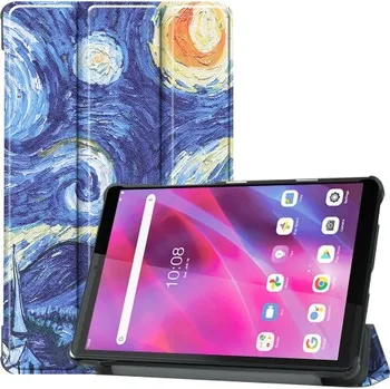 Pouzdro na tablet VSECHNONAMOBIL 34664 ART zaklapovací obal Lenovo Tab M8 (TB-8505) / Tab M8 3. generace Starr SKY