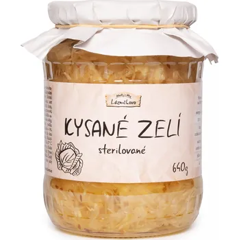 konzervovaná zelenina Lázničkovo Kysané zelí bílé 640 g