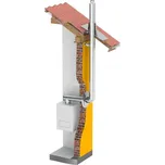 Komíny CZ Koncentrická sestava 80-125 4m vnější