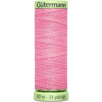 Nit Extra silná šicí nit Gütermann v sytě růžové barvě J-758