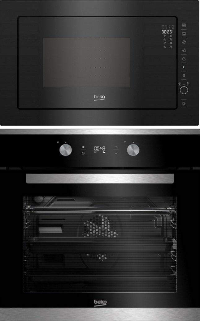 Set Beko BIM25302X + MGB25333BG - Zbozi.cz