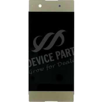 Sony Xperia XA1 G3121, XA1 Dual G3116 LCD + dotyková deska + přední kryt zlatý oem