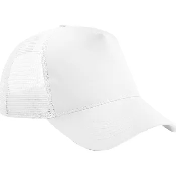Beechfield Snapback Trucker bílá uni