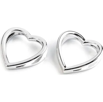 Stoklasa Průvlek srdce stříbrné 30 x 29 mm 50 ks