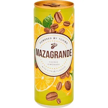 Energetický nápoj Recenze Tchibo Mazagrande 250 ml citrus