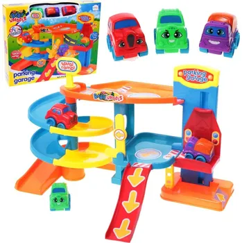 garáž Recenze MalPlay Baby Wheels garáž se 3 autíčky