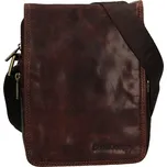 Panská kožená taška přes rameno SendiDesign Tomes - hnědá