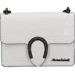 Dámská kožená crossbody kabelka Marina Galanti Elsse - bílá